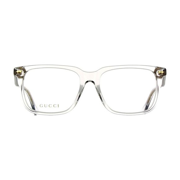 NEW GUCCI EYEGLASSES GUCCI GG0737O 016 GREY EYEWEAR - Picture 3 of 4